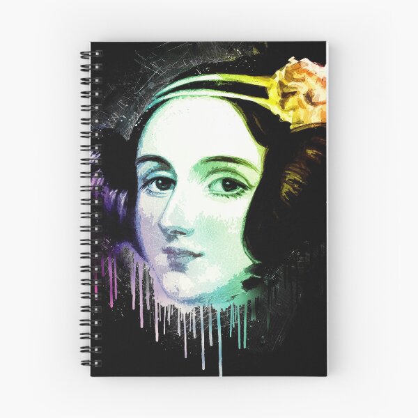 Item preview, Ada Lovelace Urban Grunge Painting Rainbow Spectrum designed and sold by whatyoulove.