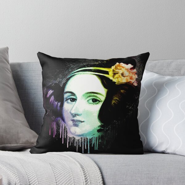 Item preview, Ada Lovelace Urban Grunge Painting Rainbow Spectrum designed and sold by whatyoulove.