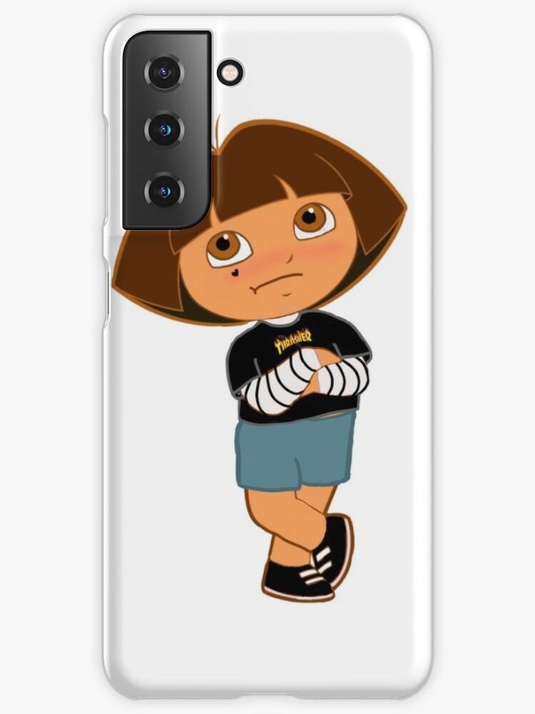 Teenage E Girl Dora Sticker Samsung Galaxy Phone Case By Jojojackson54 Redbubble