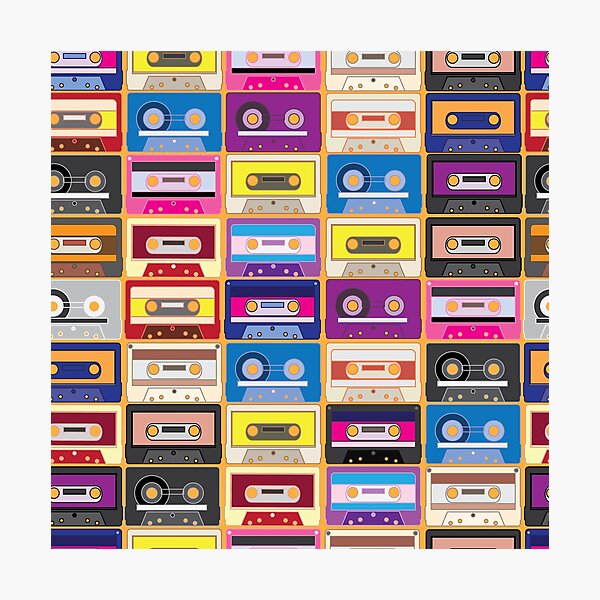 Artikelvorschau, Retro Mix entworfen und verkauft von itsmidnight.