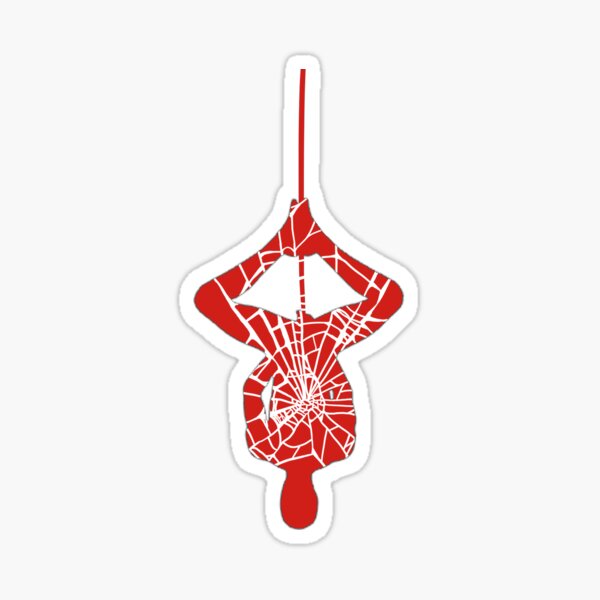 Red Bubble Spider | Sticker