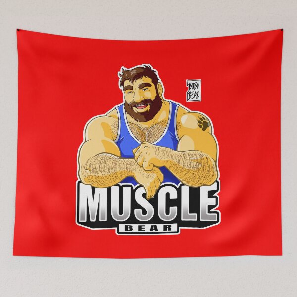 Item preview, MUSCLE BEAR - BLUE OUTFIT designed and sold by bobobear.