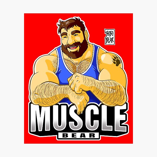Item preview, MUSCLE BEAR - BLUE OUTFIT designed and sold by bobobear.