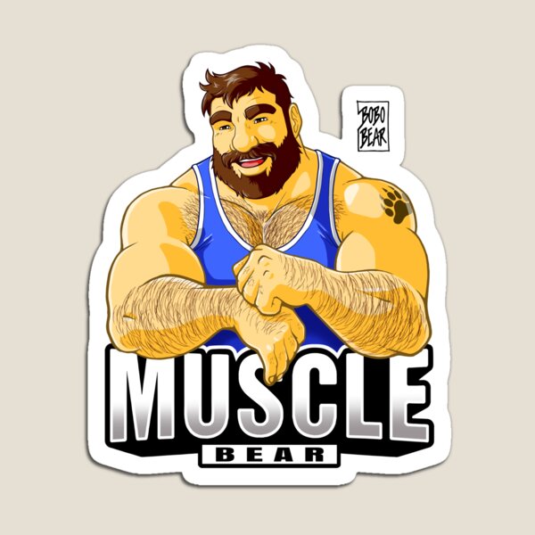 Item preview, MUSCLE BEAR - BLUE OUTFIT designed and sold by bobobear.