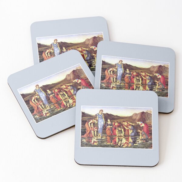 Item preview, Edward Burne-Jones - El espejo de Venus (1875) designed and sold by knightsydesign.