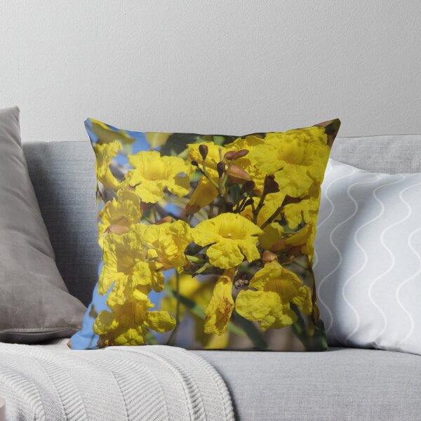 Item preview, Yellow tabebuia tree flowers designed and sold by abacoian.