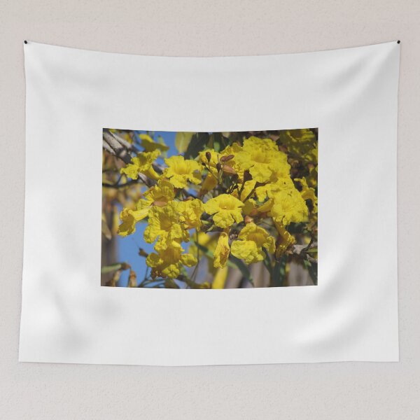 Item preview, Yellow tabebuia tree flowers designed and sold by abacoian.