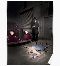 Who did it? Poster