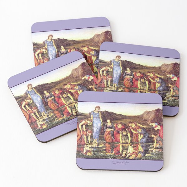 Item preview, Edward Burne-Jones - The Mirror of Venus (1875) designed and sold by knightsydesign.