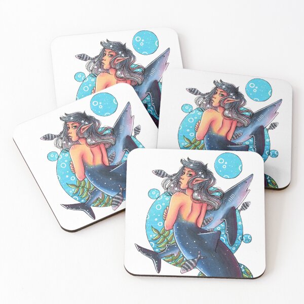 Item preview, Sharkmaid designed and sold by CreativeCarrah.