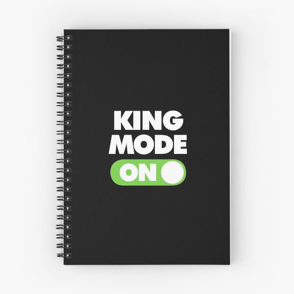 Item preview, King Mode ON Funny Saying designed and sold by elhefe.
