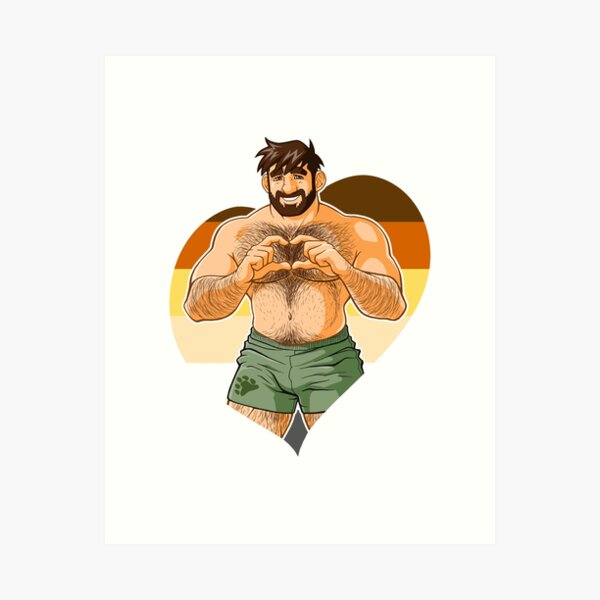 Aperçu de l'œuvre VALENTINE - ADAM: JE T'AIME - BEARPRIDE créée et vendue par bobobear.