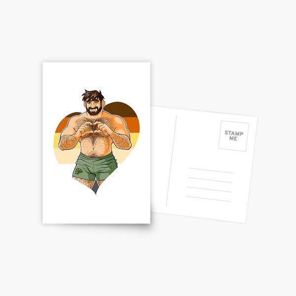 VALENTINE - ADAM: I LOVE YOU - BEARPRIDE Postcard