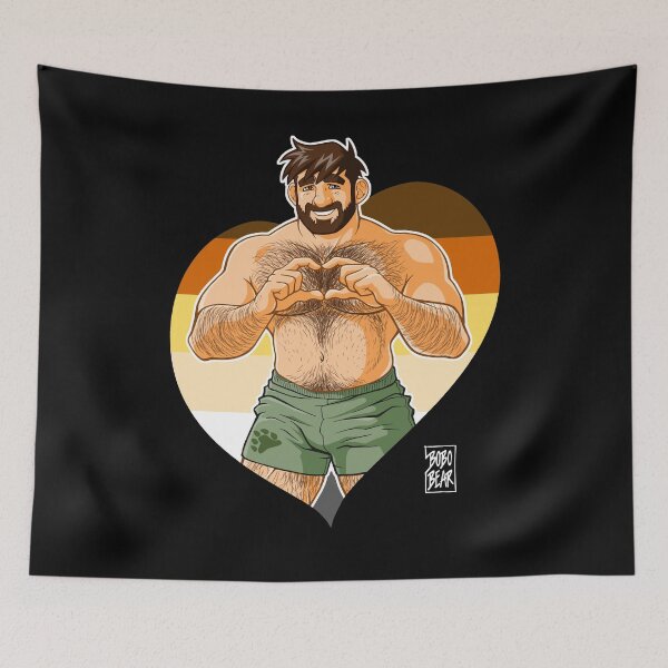 Aperçu de l'œuvre VALENTINE - ADAM: JE T'AIME - BEARPRIDE créée et vendue par bobobear.
