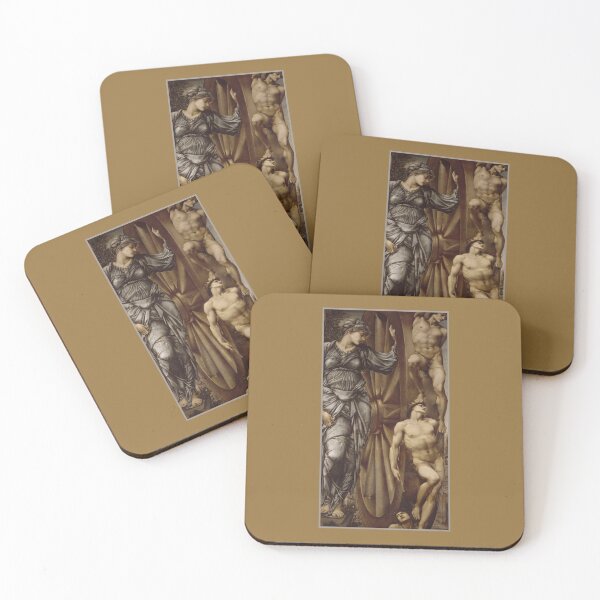 Item preview, Edward Burne-Jones - La rueda de la fortuna (1883) designed and sold by knightsydesign.