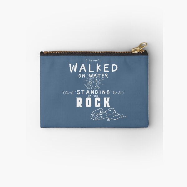 Item preview, Standing on the Rock Christian typography designed and sold by LindaCooke.