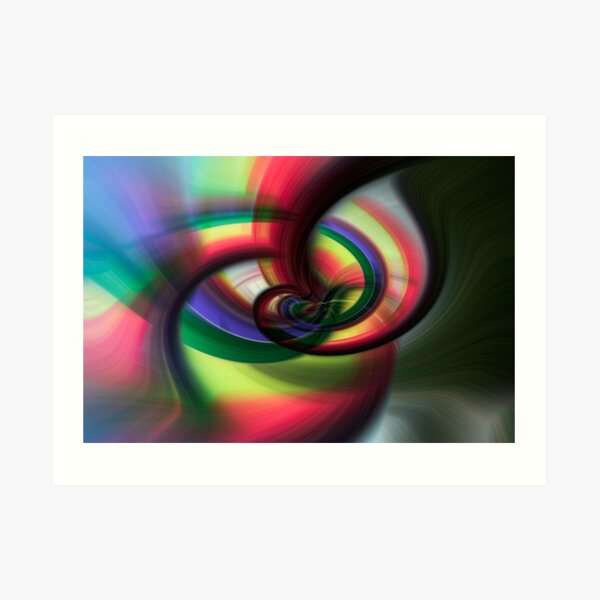 Going Round and Round Art Print