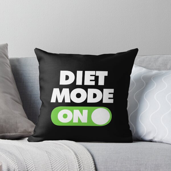Item preview, Diet Mode ON Funny Saying designed and sold by elhefe.