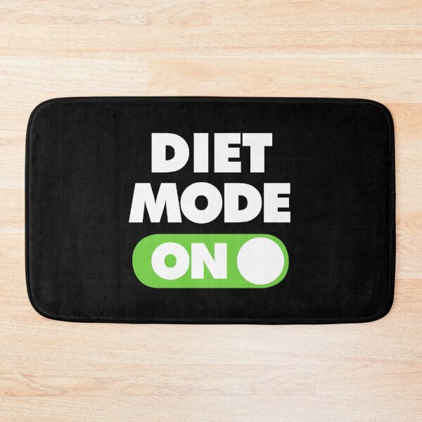Item preview, Diet Mode ON Funny Saying designed and sold by elhefe.