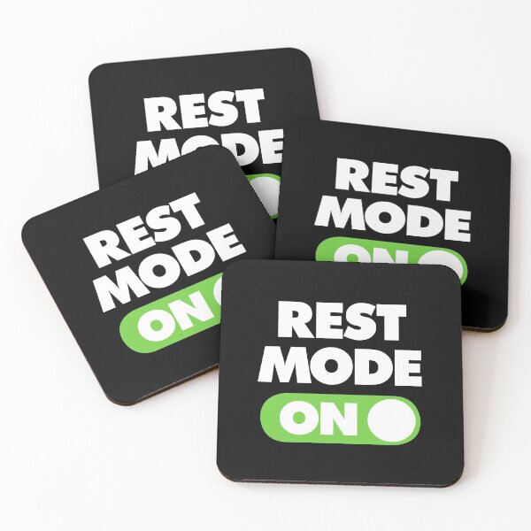 Item preview, Rest Mode ON Funny Saying designed and sold by elhefe.