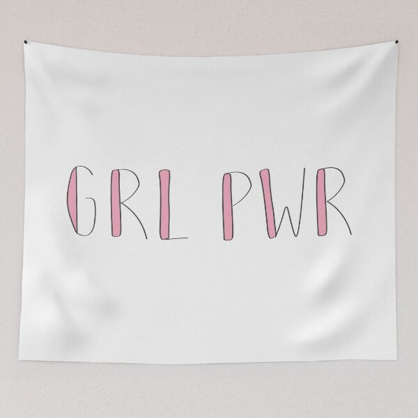 Item preview, Girl Power Hand-Drawn designed and sold by modernfeminist.