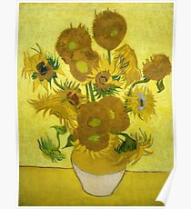 Sunflowers - Vincent van Gogh (1888) Poster