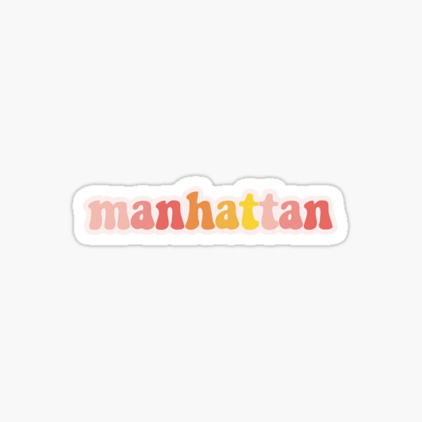 Manhattan Sticker