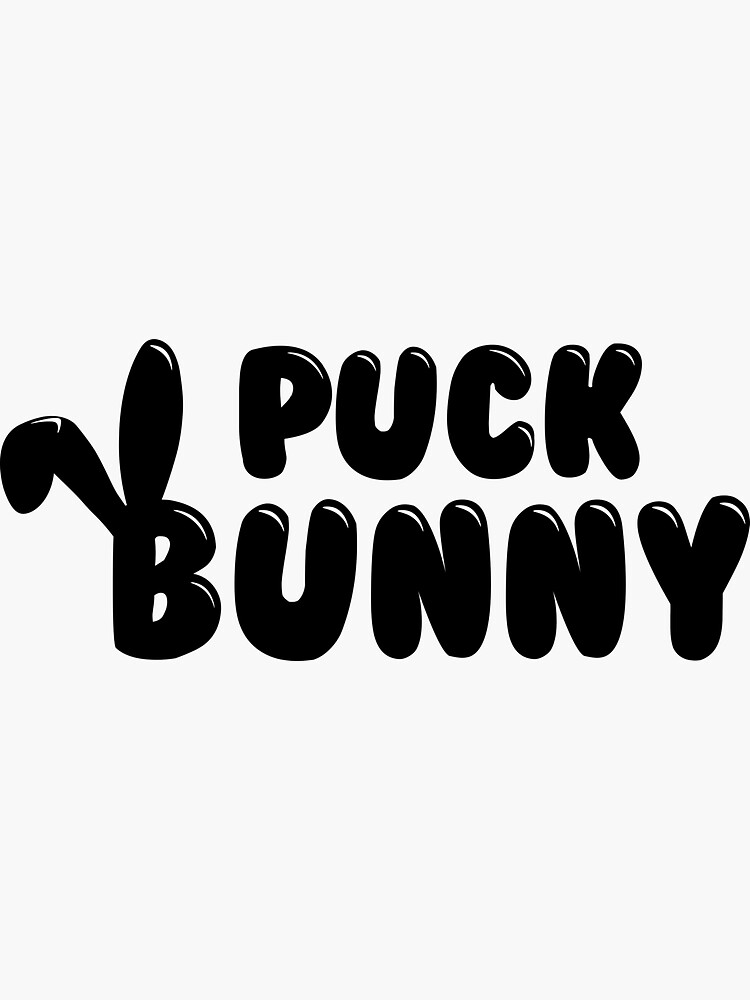 puck-bunny-sticker-von-sandraobrien-redbubble