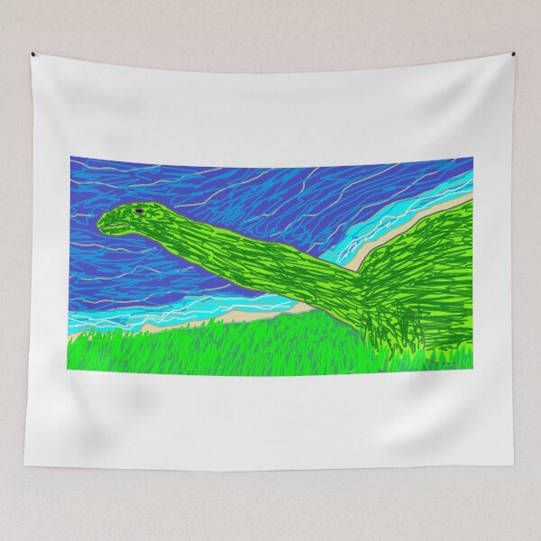 Item preview, Nice Simple Digital Nature Art: Dino designed and sold by SelfUpgrade.