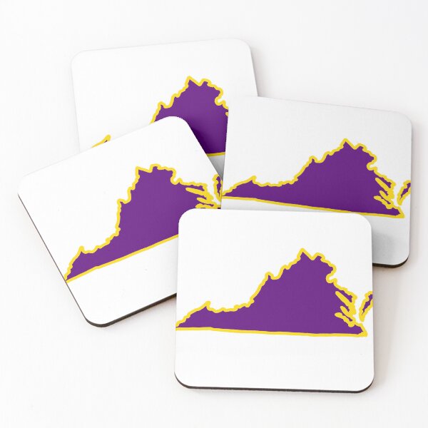 Item preview, purple and gold VA designed and sold by cool stickerz.