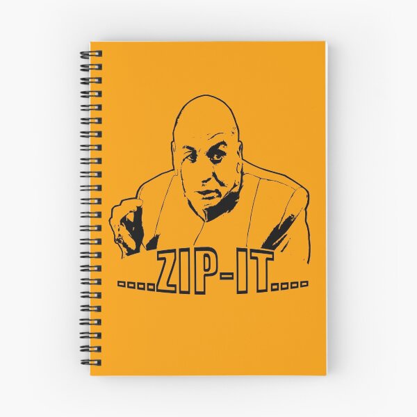 Item preview, Austin Powers Dr. Evil Zip It T shirt designed and sold by theshirtnerd.