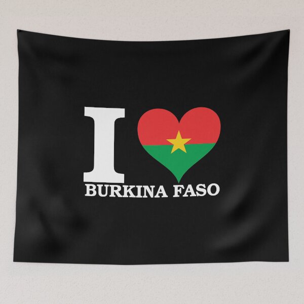 Item preview, I ❤ BURKINA FASO designed and sold by NattyWear.