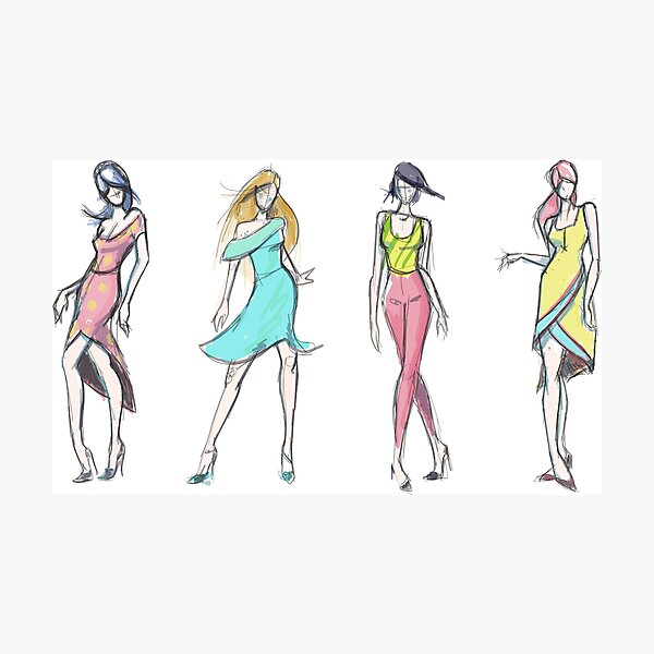 Fabulous Doodles Fashion Illustration blog by Brooke Hagel Vogue  La Mer   LiveSketching Illustrations