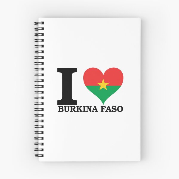 Item preview, I ❤ BURKINA FASO designed and sold by NattyWear.