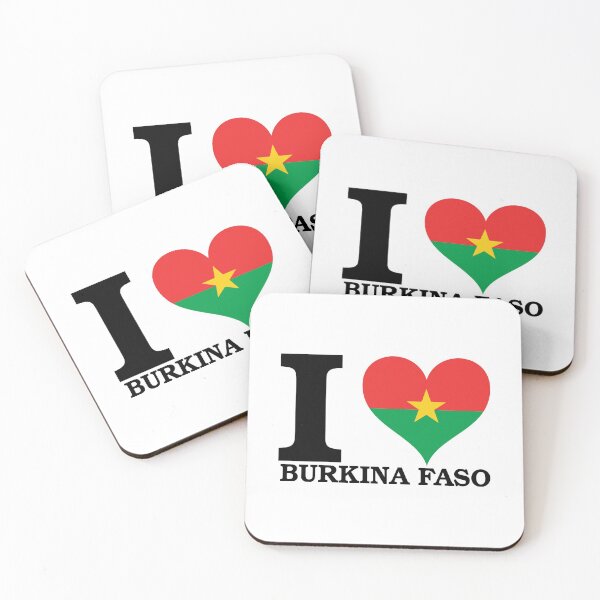 Item preview, I ❤ BURKINA FASO designed and sold by NattyWear.