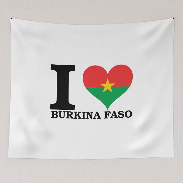 Item preview, I ❤ BURKINA FASO designed and sold by NattyWear.