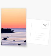 Pale Pink Maine Sunrise Postcards
