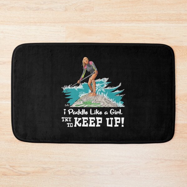 Artikelvorschau, Mädchen SUP Stand Up Paddlee halten Design entworfen und verkauft von jlgrcreations05.