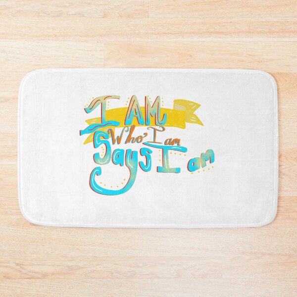 Item preview, Dr. Seuss Inspired Quote for Christians - I am who I am Says I am designed and sold by TCCPublishing.