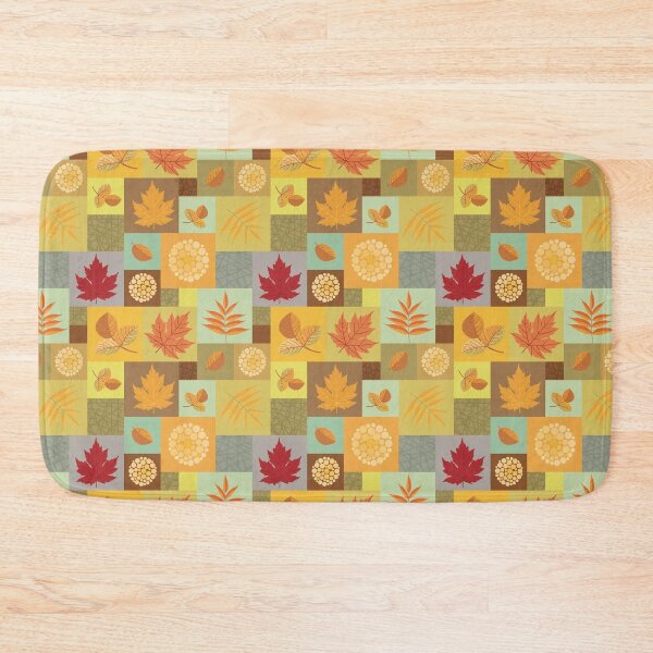 Item preview, Autumn Mosaic Of Leaves designed and sold by Pink Pineapple Works.