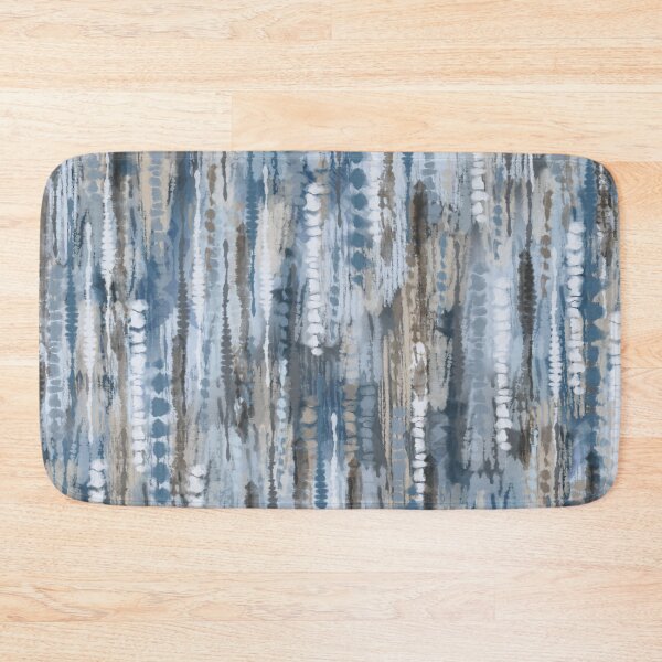 Item preview, Bohemian Tie Dye Abstract Pattern Indigo Waters designed and sold by Glimmersmith.