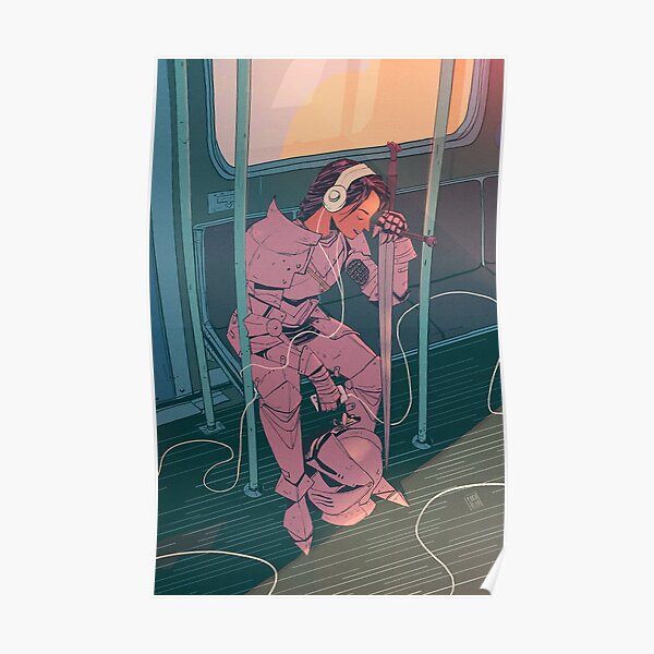 Knightly Commute Poster