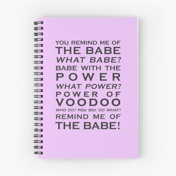 Item preview, Babe With the Power Word Art designed and sold by Lindycreative19.