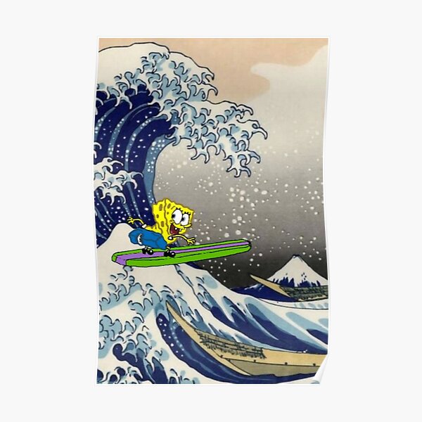 SpongeBob Hoppla, ich glaube, ich habe meine Hose zerrissen Poster