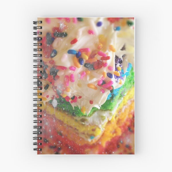 Item preview, Rainbow Birthday Cake designed and sold by Pink Pineapple Works.