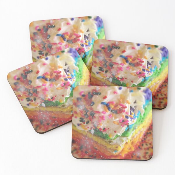 Item preview, Rainbow Birthday Cake designed and sold by Pink Pineapple Works.