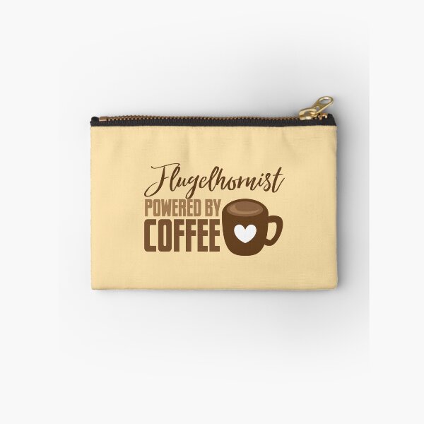 Item preview, Flugelhornist powered by coffee designed and sold by jazzydevil.