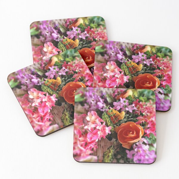 Item preview, Tropical Silk Flowers designed and sold by Pink Pineapple Works.