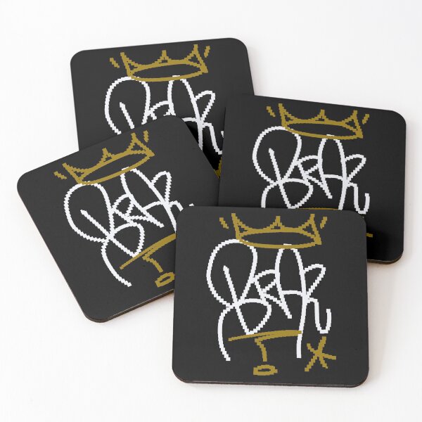 Item preview, Brazz - Graffiti White & Gold (Skinny Spray Pixel Style) designed and sold by Brazz Official.