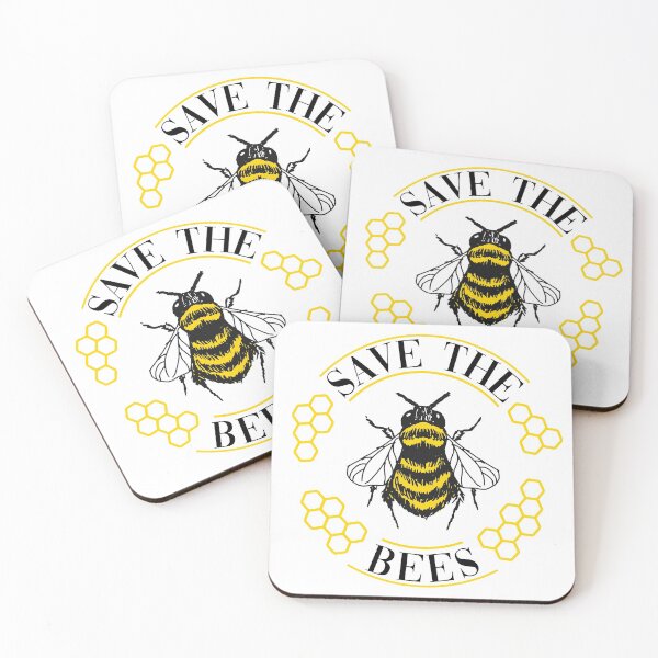 Item preview, Save the Bees designed and sold by FontfulDesigns.